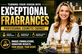 formulate custom perfume cologne and fragrance oil blends with scent profiling