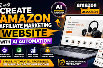 create amazon affiliate marketing website with ai automation