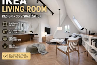 design your ikea living room and create a 3d layout