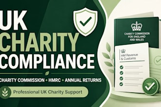 handle UK charity compliance, hmrc and charity commission filing
