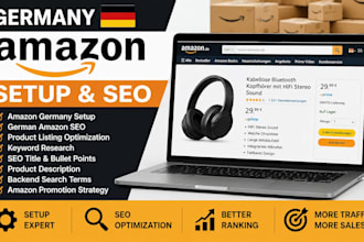 do germany amazon setup german amazon seo german amazon listing amazon promotion