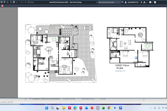 create professional architectural floor plans in autocad