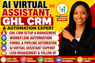 be executive ai virtual assistant ghl crm automation expert