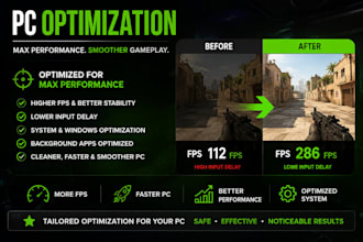 optimise ur pc to max performance