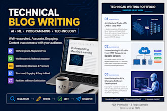 write technical blogs about ai programming and technology