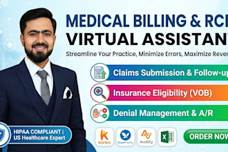 be your medical billing and healthcare virtual assistant