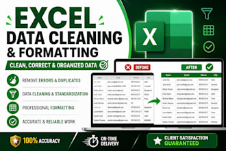 do excel data cleaning data formatting and cleanup