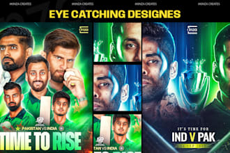 design professional sports graphics and sports posters