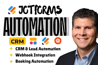 automate your workflow with jotform, typeform, custom form and conditional logic