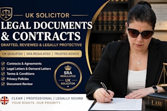 draft UK business contracts for agencies, consultants and startups