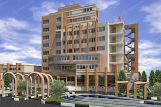 create a professional architectural bim model in revit