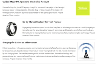 deliver strategic communications and PR campaigns from ideation to execution