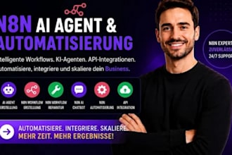 build n8n automation, fix n8n workflow error, whatsapp chatbot, n8n ai agent