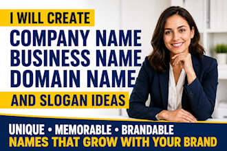 suggest brilliant names for  business product brand domain slogan website