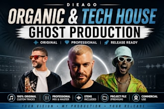 be your organic house and tech house ghost producer