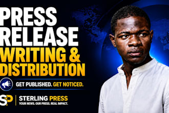 write and distribute your press release to news sites