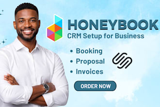 honeybook setup workflow automation for business