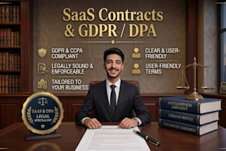 draft b2b saas master service agreements and terms of service