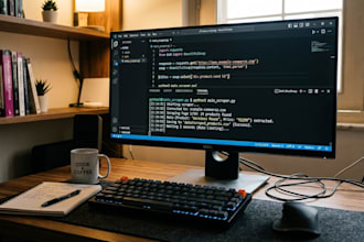 scrape any website and extract data using python
