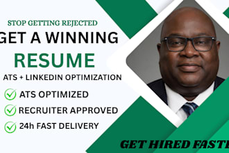 create an ats resume, CV and linkedin profile