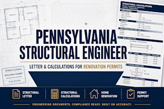 pennsylvania structural engineer letter calculations for renovation permits