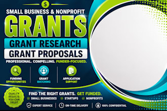 write  grant writing, grant proposal, grant research