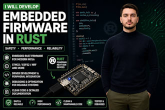 develop embedded firmware in rust