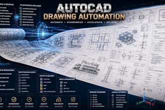 automate autocad drawing cad drafting API c net engineering workflow