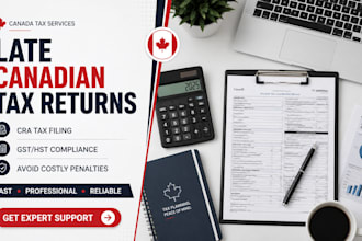 fix late canadian tax returns, cra tax filing, and gst hst compliance issues