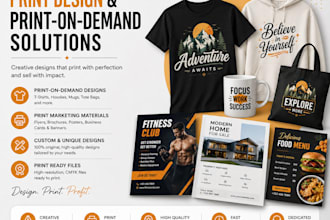 design print on demand t shirt and mug designs