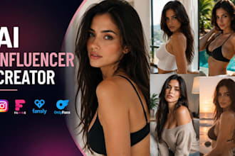 al instagram ai model fanvue fansly onlyfans ai influencer model  ai influencer