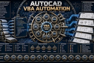 create autocad vba macro cad automation scripting and custom tools