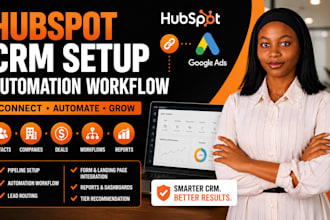 build hubspot crm setup from scratch automation workflow