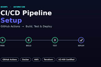 set up cicd pipeline with github actions for your app