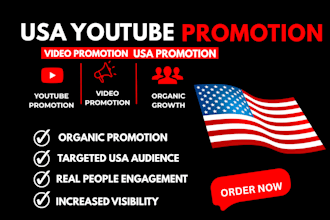 do USA youtube video promotion USA video promotion for organic channel growth