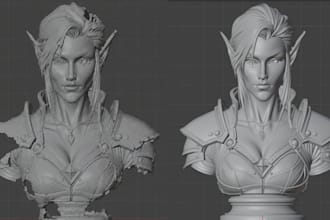 3d scan cleanup, stl file repair, mesh repair, custom modification for 3d print