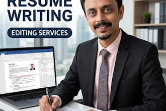 create a professional CV resume and logo desighn