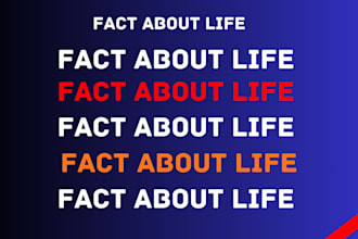 fact about life, fact about life, fact about life