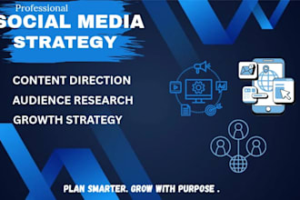 be your social media strategist and creative content strategist