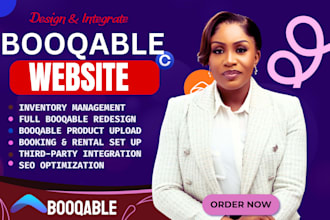booqable website rental design, booking website, booqable website redesign seo