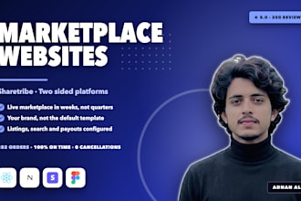 build a two sided marketplace website on sharetribe