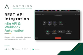 integrate and automate rest apis with n8n