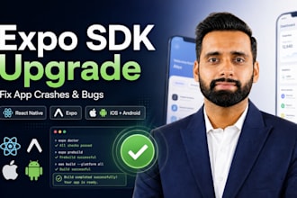 upgrade expo sdk, fix react native bugs and eas build errors
