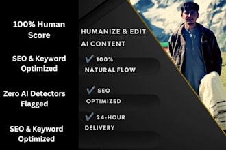 rewrite, humanize, and SEO edit your ai content