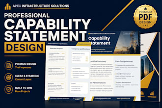 design a professional capability statement
