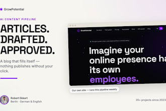 set up a content engine that drafts your posts for you to approve