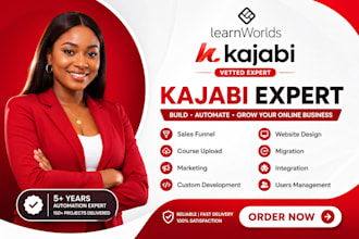 set up thinkific learnworlds teachable kajabi passion io app ezycourse website