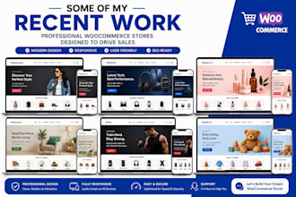 design a professional woocommerce online store