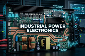 design custom industrial power electronics, smps, inverter and control systems