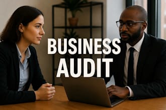 give you a business audit